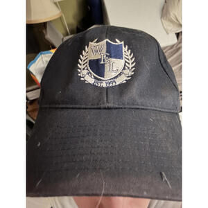 WEL Classic Black Embroidered Baseball Cap